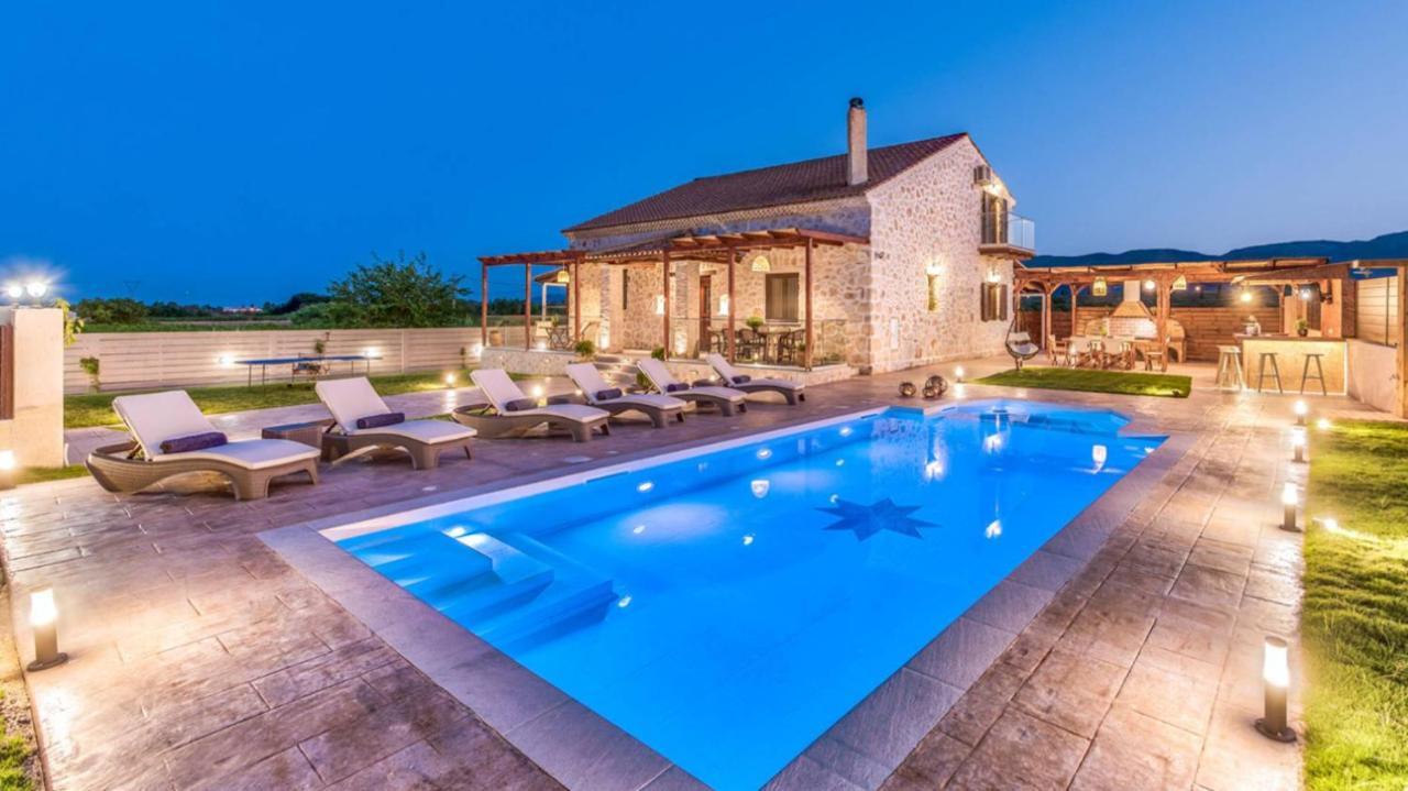 Zante Poolside Paradise - La Vite Stone Villa Kalipádhon Eksteriør billede