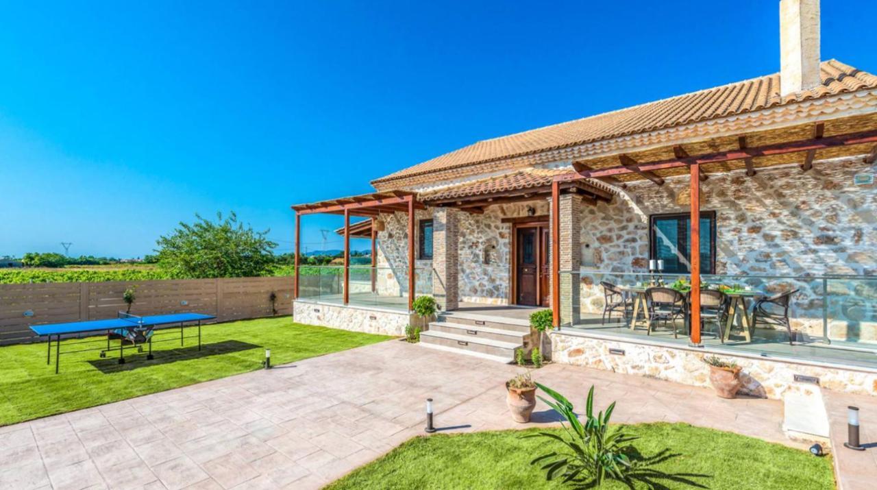 Zante Poolside Paradise - La Vite Stone Villa Kalipádhon Eksteriør billede