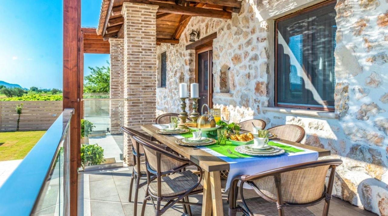 Zante Poolside Paradise - La Vite Stone Villa Kalipádhon Eksteriør billede